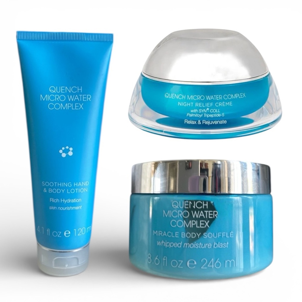 Quench Micro Water Complex Skincare 3 Piece Set
